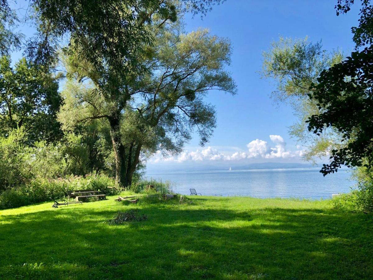 Ferien-Apartment Silberweide Mit Privatstrand FDH Eksteriør bilde